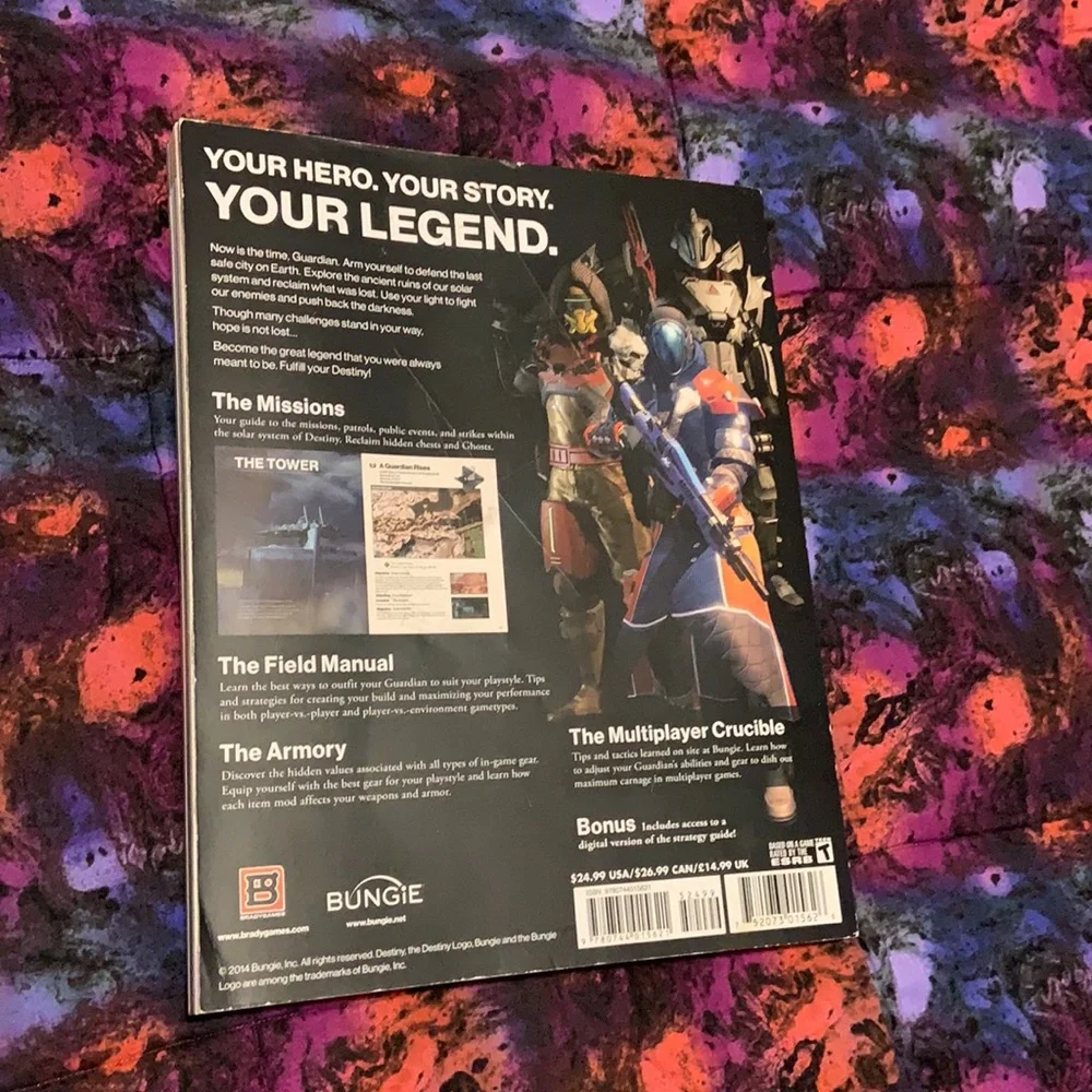 Destiny Bradygames Guide Book